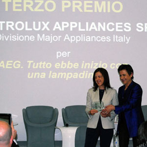 Michela Diffidento (Electrolux Spa) e Tiziana Sartori